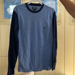 Polo by Ralph Lauren Blue Long Sleeve Tee